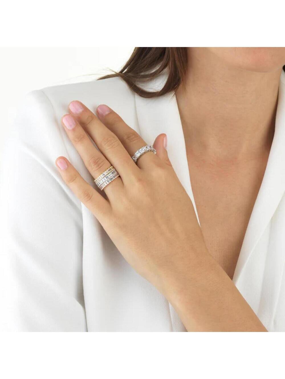 Adina Eden Princess Cut Eternity Band